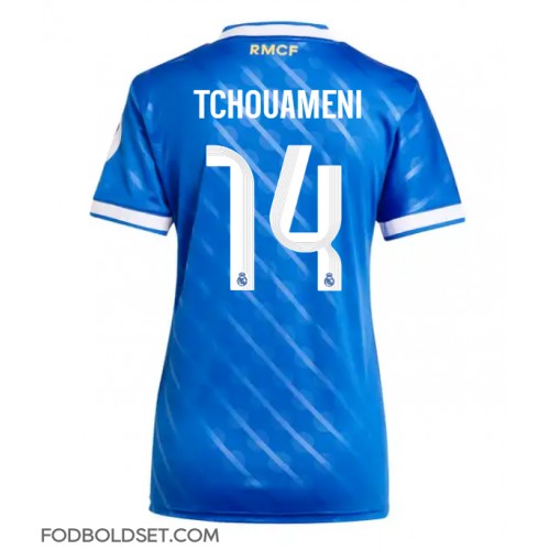 Real Madrid Aurelien Tchouameni #14 Tredjetrøje Dame 2025-26 Kortærmet